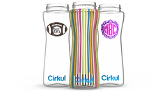Custom 22oz. Plastic Bottle & Comfort Grip Lid