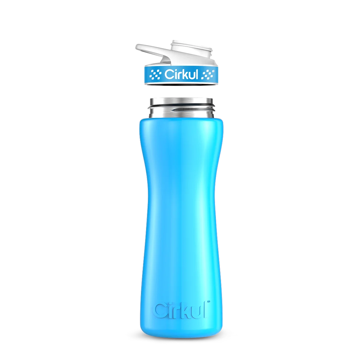 Custom 22oz. Stainless Steel Bottle & Comfort Grip Lid